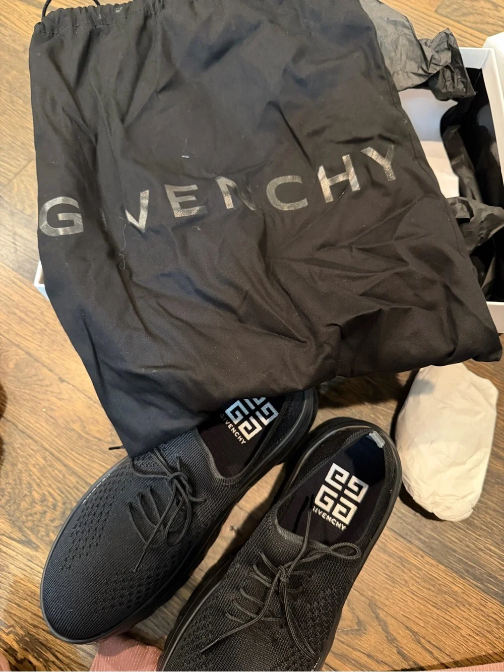 GIVENCHY “marshmallow” sneaker wedge.